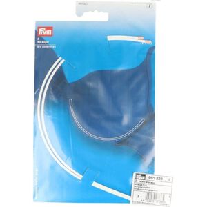 Prym - BH-Beugel - Witte Nylon Hoes - Set van 2