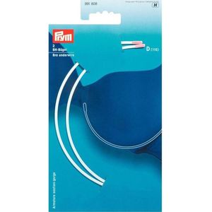 Prym - BH-Beugels - Wit - Staal, Nylon - 2 Stuks