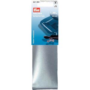 Prym - Prym Iron -On Reflective (50mm, 1,2 m) tape - 1 Stuk