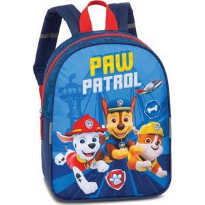 Paw Patrol Peuterrugzak Squad 29 x 23 x 10 cm Blauw - 29x23x10