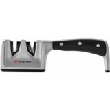 Wusthof - Messenscherper - Messenslijper - Zwart - 2 Fases, Grof en Fijn