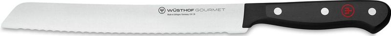Wusthof - Gourmet - Broodmes - Zilver - Lemmet 20 cm