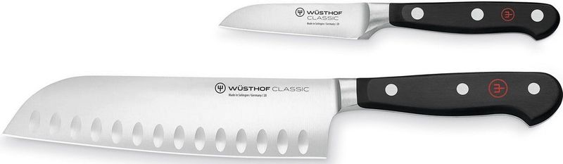 Wusthof Classic - Koksmessenset - 2-delig - RVS