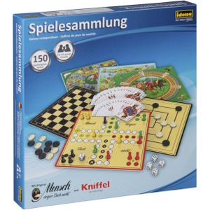 Idena Collectie 150: Spelverzameling met 150 varianten - Dobbel-, kaart- en bordspellen voor 1-8 spelers vanaf 6 jaar