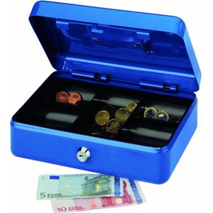 Geldkassette 3 25x19,1x9cm blau