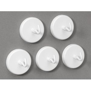MAUL Magnete Ø 4,7 x 3,7 weiß