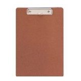 Maul - klemplaat Basic | hardboard karton | A4 staand | bruin