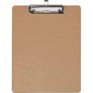 Maul - klemplaat Basic | hardboard karton | A4 staand | bruin