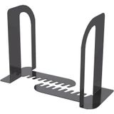 Maul metalen boekensteunen zwart met beschermlaag 14 x 14 x 12 cm (2 stuks)