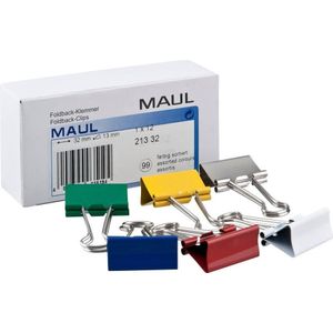 Maul - 213 - Papierklem - Assorti - 32mm - Duurzaam Materiaal