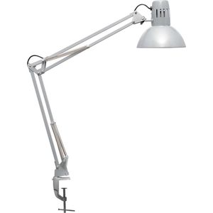 MAULstudy Bureaulamp - tafelklem - zilver - zonder lichtbron - 1 stuk - 59.5 x 17 x 44 cm - MAUL