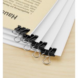 Papierklem Foldback MAUL 213, 15 mm, 12 st