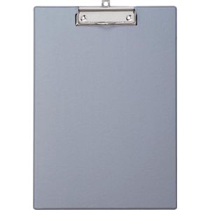 KLEMBORD MAUL A4 STAAND PVC ZILVERGRIJS