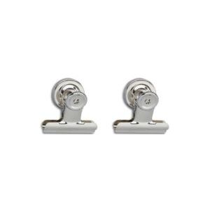 Briefklemmer standard 52mm 15mm Metall hellsilber 2 St./Pack.