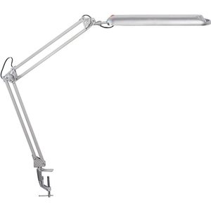 LED-Leuchte Maulatlantic mit Tischklemme silber