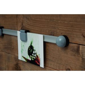 MAUL Planhalter grau Wandmontage