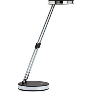 MAULpuck LED Bureaulamp - standvoet - zwart - 1 stuk - 12.5 x 12.5 x 37.5 cm - MAUL