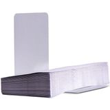 Maul metalen boekensteunen zilver magneethoudend 14 x 14 x 12 cm (2 stuks)