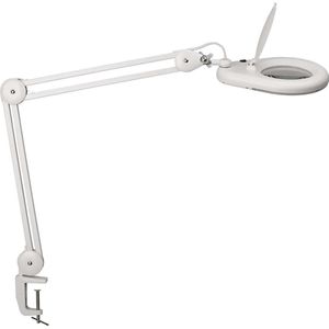 Loeplamp maul viso led tafelklem wit