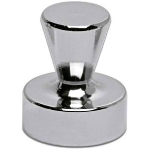 Maul Neodymium magneet (Ø x h) 15 mm x 20 mm Kegel Zilver 4 stuk(s) 6168796
