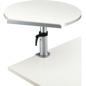 Maul Ergonomisch tafelbureau, in hoogte verstelbaar, kantelbaar, draagkracht 30 kg, tafelblad wit, 60 x 51 x 43 cm, 9301102