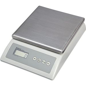 MAUL Telweegsschaal MAULcount, voor permanente bedrijfsduur, weegbereik tot 10 kg, afleesbaarheid 1 g, weegplaat 170 x 175 mm