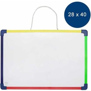 Whitebord MAULfun, 28x40 cm, 2-zijdig beschrijfbaar