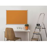 MAUL standard prikbord, textiel, 600 x 900 mm, oranje