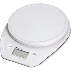 MAULgoal Brievenweger 5 kg - wit - kunststof - 1 stuk - 20 x 16 x 3 cm - MAUL