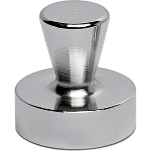 Neodym-Kegelmagnet 33x32mm 22000 g hellsilber VE=2 St&#252;ck