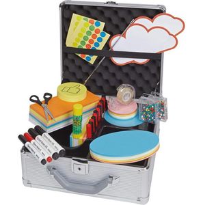 MAULpro Presentatiekoffer compact - zilver - aluminium - 1 stuk - 36 x 35 x 16.5 cm - MAUL