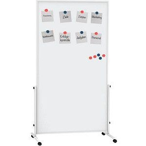 MAUL mobiles Whiteboard easy2move 100,0 x 180,0 cm weiß kunststoffbeschichteter Stahl