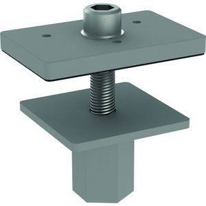 Maul Tischeinbau-Adapter für LED-Standleuchte Maulsirius silber