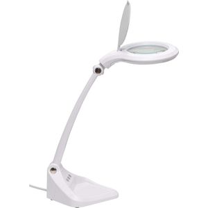 Maul Iris led loeplamp met voet dimbaar wit