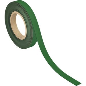 Magneetband MAUL beschrijf- wisbaar 10mx20mmx1mm groen