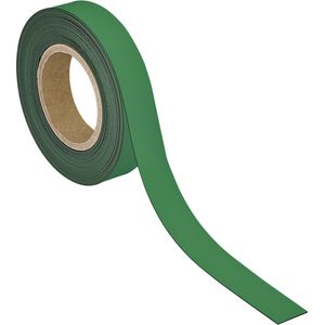 Magneetband MAUL beschrijf- wisbaar 10mx30mmx1mm groen