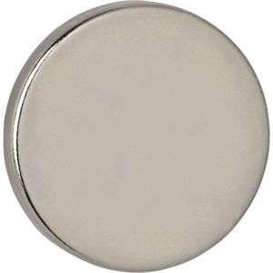 10x Magneet MAUL Neodymium rond 20x3mm 4.2kg 4 stuks