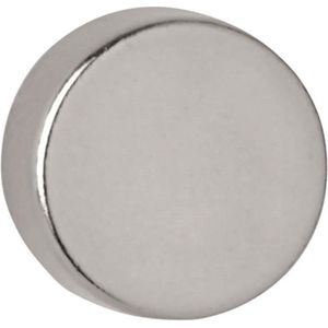 Magneet Maul Neodymium Rond 8x3mm 1.5kg - Blister A 10 Stuk