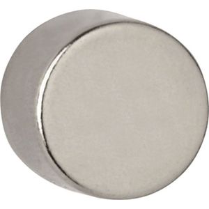 Magneet maul neodymium rond 12x10mm 5.3kg | Blister a 4 stuk