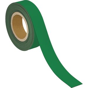MAUL Markeringstape, magneethoudend, l x b = 10000 x 40 mm, VE = 2 stuks, groen