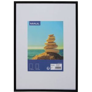 6x Fotolijst MAUL art 21x30cm kunststof frame zwart