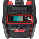 Milwaukee M18 RC-0 18V Li-Ion Accu bouwradio met laadfunctie - werkt op netstroom & accu