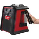 Milwaukee M18 RC-0 18V Li-Ion Accu bouwradio met laadfunctie - werkt op netstroom & accu