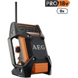 AEG bouwplaatsradio 12V-18V DAB+ USB zonder accu en oplader BR 1218C-0