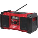 Milwaukee M18 JSR DAB+-0 18V Li-Ion Accu bouwradio body - DAB+ - werkt op netstroom & accu