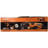 AEG OMNI 300 Multitool – 12V/230V – Incl. accessoires en tas