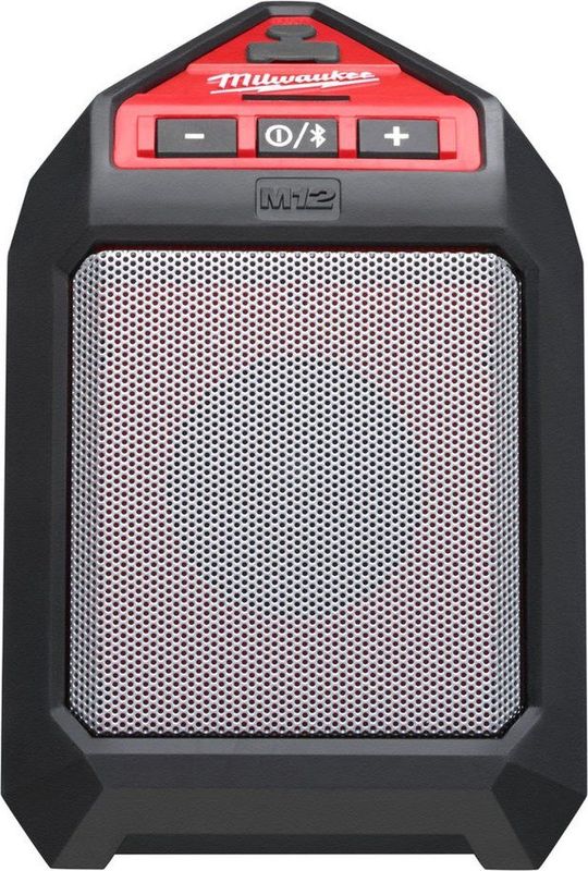 Milwaukee - JSSR-0 M12 Jobsite Bluetooth Speaker - 12V - Water- en Vuilbestendig