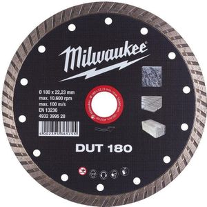 Milwaukee Diamantdoorslijpschijven DUT DUT 180 mm - 1 st - 4932399528