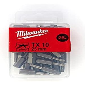 Milwaukee Schroefbits TX 10 x 25 mm - 25 stuks - 4932399594