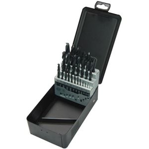 Milwaukee Accessoires Set HSS-R metaalboren in metalen cassette (25-delig) - 4932352469